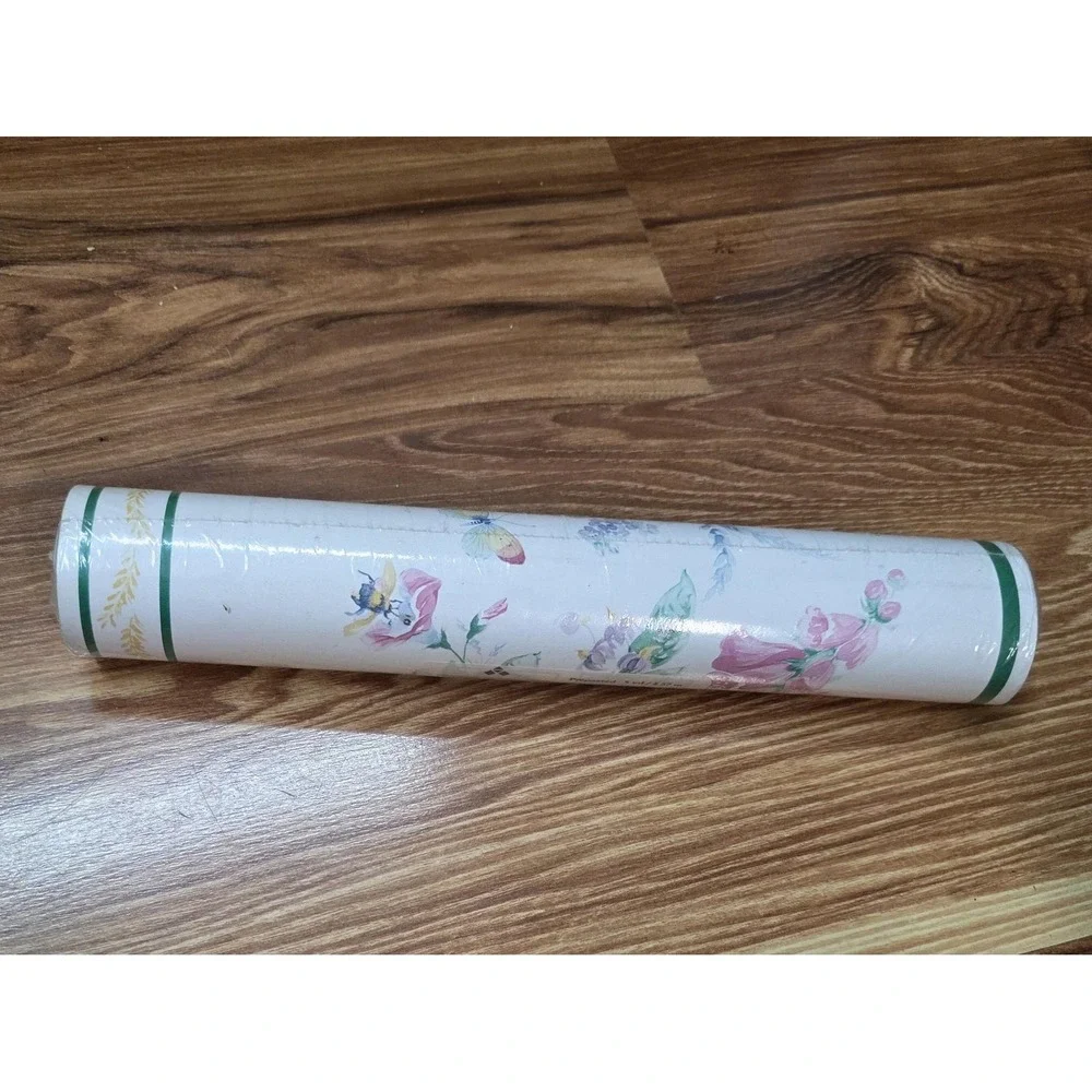 Vintage Bee Butterfly Garden Imperial Wallpaper‎ Border Prepasted 5 Yd Floral